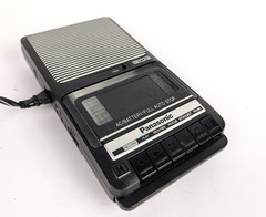 Vtg Panasonic Slim Line Cassette Tape Recorder Deck Model #RQ-2102