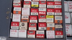 Lot of 100’s Vintage Vacuum Tubes RCA Sylvania GE Tung-Sol Western Elec Mullard