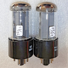 Matched Pair 5Y3GT GE NOS Tubes, B&K 747B Tested – will combine shipping