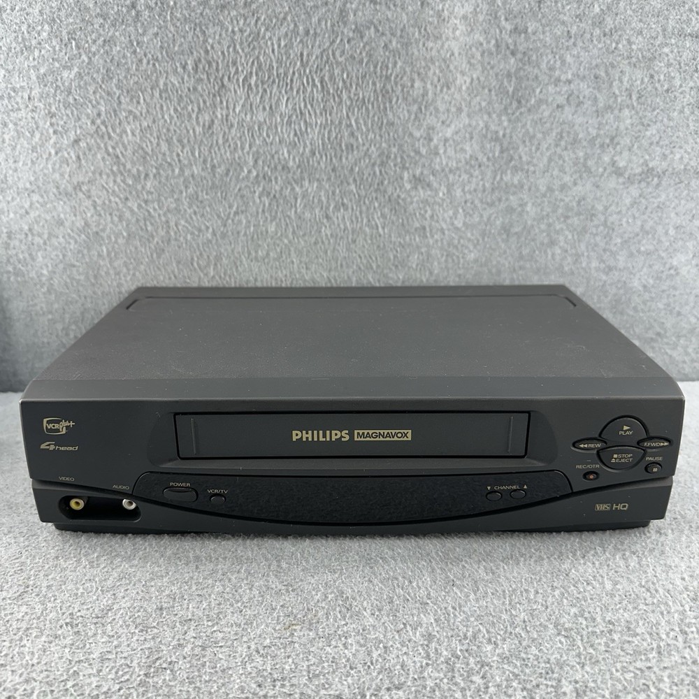 Philips Magnovox VRZ242AT22 VCR Plus 4 Head VCR VHS Home Video Recorder/Player