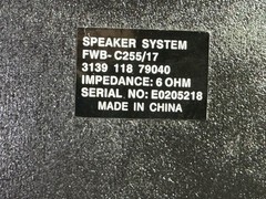 Philips FW-C255 Stereo System HiFi CD Changer Cassette Deck Don’t Work