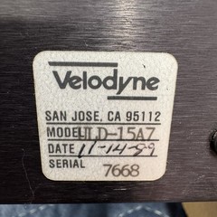 VELODYNE ULD-15A7 SUBWOOFER POWER AMPLIFIER – 400 WATTS – CLEANED – SERVICED
