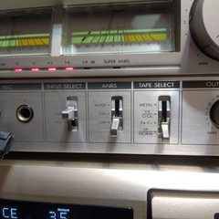 Victor KD-A55 Vintage Cassette Deck Metal Case ANRS Sound Clarity Used