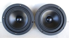 Pair of Unbranded 1132518 2992 130-HWS 8-Ohm 6″ Speakers NOS Germany Tested