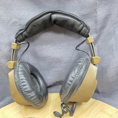 Vintage 70s Old School Realistic Nova 40 Headphones Over The Ear – Works