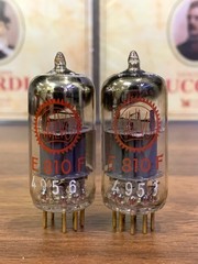 2 Tubes E810F D Getter 45* (7788/ CV5809) Valvo-Test like Nos 100%-Matched pair