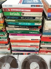 Lot of 25 Vintage Reel To Reel Use Tapes – Sold as Blanks + 1 Free Reel