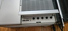 Vintage 1984 SHARP Analog Portable 5″ Color TV/Monitor Model 5H12 Made in Japan