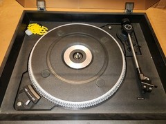 Sanyo Model GTX 170 Vintage Turntable Vinyl Record Player Taiwan 1985 Date Code