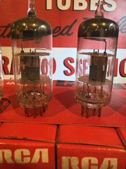 Job Sleeve (5 Tubes) 1976 RCA 6AB4 Grey Plate Tubes Hickok 539C Tested NOS NIB🎧
