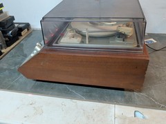 Vintage PACKARD BELL SOLID STATE RPS 02 W/ GARRARD TURNTABLE Wood Cabinet