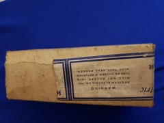 Western Electric 348A Vacuum Tube NOS Original Box