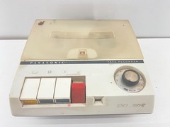 📼 Panasonic RQ-303 Reel-To-Reel Tape Recorder Plus Microphone ~ Limited Testing