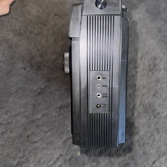Vintage GE Model 3-5207A General Electric Battery Radio & ￼ Cassette Player