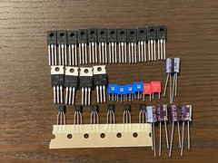 Pioneer SX-1050 Amp Board Rebuild Kit AWH-047 Recap & Repair Kit Complete!