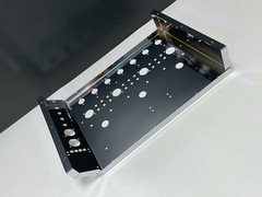 McINTOSH MC240 TYPE-B AMPLIFIER SUPER MIRROR POLISHED & CHROME PLATED CHASSIS –