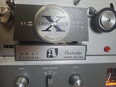 Vintage Akai X-1800SD Reel-to-Reel 8-Track Recorder Walnut Case Super Deluxe