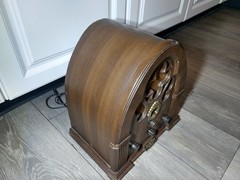 Vtg Philco-Ford AM/FM Radio Special Edition Baby Grand (1930-36) R-91 Works