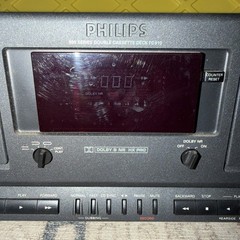 Vintage Philips 900 Series Double Cassette Tape FC 910P BK02