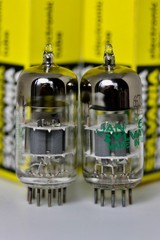 6DJ8 ECC88 6N23P SYLVANIA JAN MATCHED NOS PAIR TUBES LOW-NOISE TESTED ARC SP10