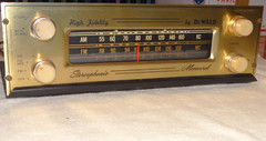 Dewald Vintage Tube FM/AM Stereo Tuner N 1000B *Nice Condition*Parts/Repair**