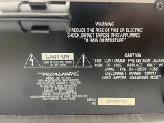 ⭐️ Vtg Realistic SCR-4500 Digital Synthesized AM/FM Stereo Cassette Receiver ⭐️