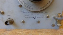 HP Hewlett Packard Model 525B Frequency Converter Unit 100-220 MC