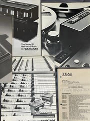 ✨TEAC/TASCAM✨SERIES 70 TAPE DECK MODEL 5/10 CONSOLE 1974!