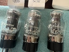 Lot of 4 Stenciled China ST 6L6 Tubes – Quad