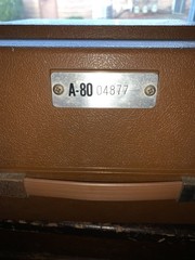 National Library Of Congress A-80 Record Player For The Blind & Handicapped