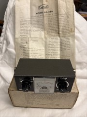 Vintage Calrad 65-286 SR-16 Standing Wave Bridge Meter Not Tested