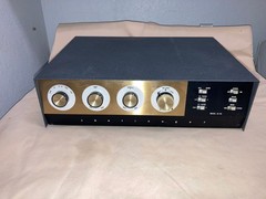 Bogen AC-210 Stereo Integrated Amplifier, Working and Sounds Good