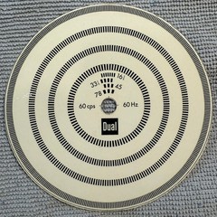 Dual Turntable – Strobe Disc 78, 45, 33 & 16RPM – 60Hz & 50 Hz