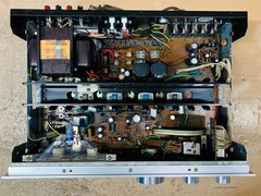 Kenwood KA-5700 Amp + KT-5500 Tuner Combo – Serviced/Working. Blue LEDs. 40 WPC