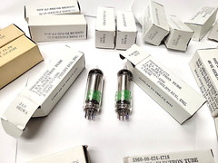 SYLVANIA JAN OB2WA TUBES MERIT AND DATE MATCHED PAIR (2 pcs)total) best on Ebay!