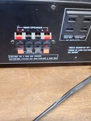 Vintage Sherwood Model RA-1145R AM/FM Stereo Receiver W/ Phono Input Tested Nice
