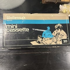 Wollensak 3M Mini Cassette Model 401 In Original Box UNTESTED