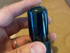 NOS NIB 1948 Sylvania 25L6GT Black Glass Vacuum Tube Guaranteed Made in USA