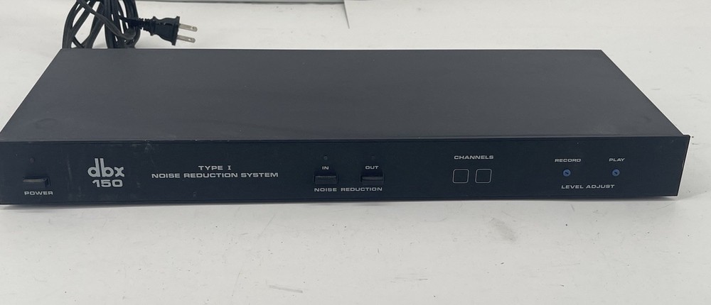 dbx 150 Type I Noise Reduction System Stereo Audio Processor Rack Unit Vintage