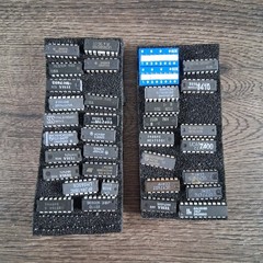 LOT 56 Electronic Chips – Wingshing, Tesla, TI, Beckman, Motorola