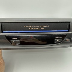 Panasonic PV-V4520 Blue Line VCR Plus VHS Player Recorder HIFI Tested No Remote