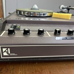 Vintage Ashton Electronics 50-S Karaoke PA System 3-Speed Turntable No Cable