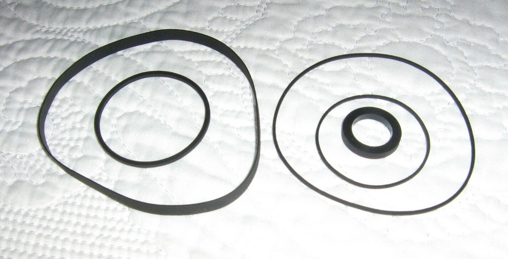 NAKAMICHI 480 CASSETTE CAPSTAN, CAM MOTOR BELT, COUNTER BELTS & IDLER TIRE