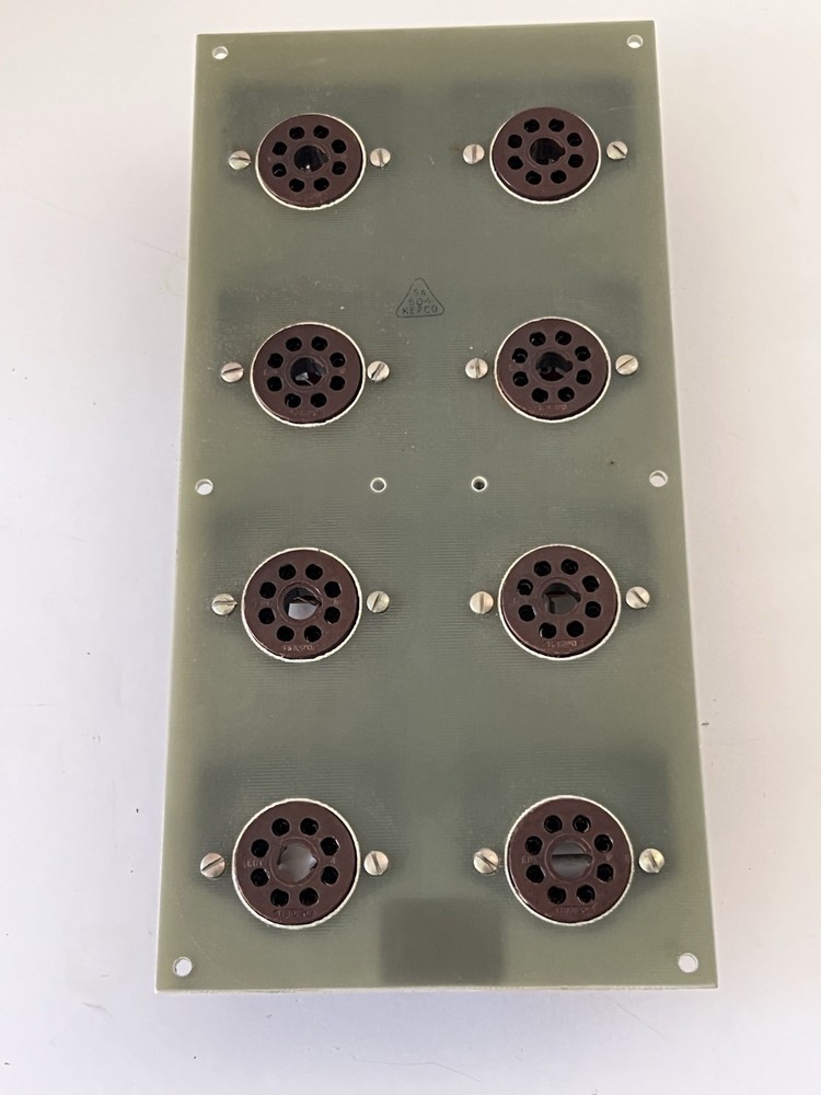 Kepco Model HB 2050 SA 504 Plug In Octal Electron Vacuum Tube Unit