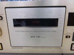 TEAC V-6030S High End 3-Head Dual Dolby Cassette Tested From Japan