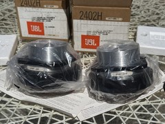 NOS NIB OEM PAIR JBL 2402H Pro Drivers 8 OHM Boxes, Packaging, Papers, Screws