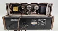 Vintage Audiophile Stack H.H. Scott Type 210-C Tube Amp And Lafayette RK-D600 3-