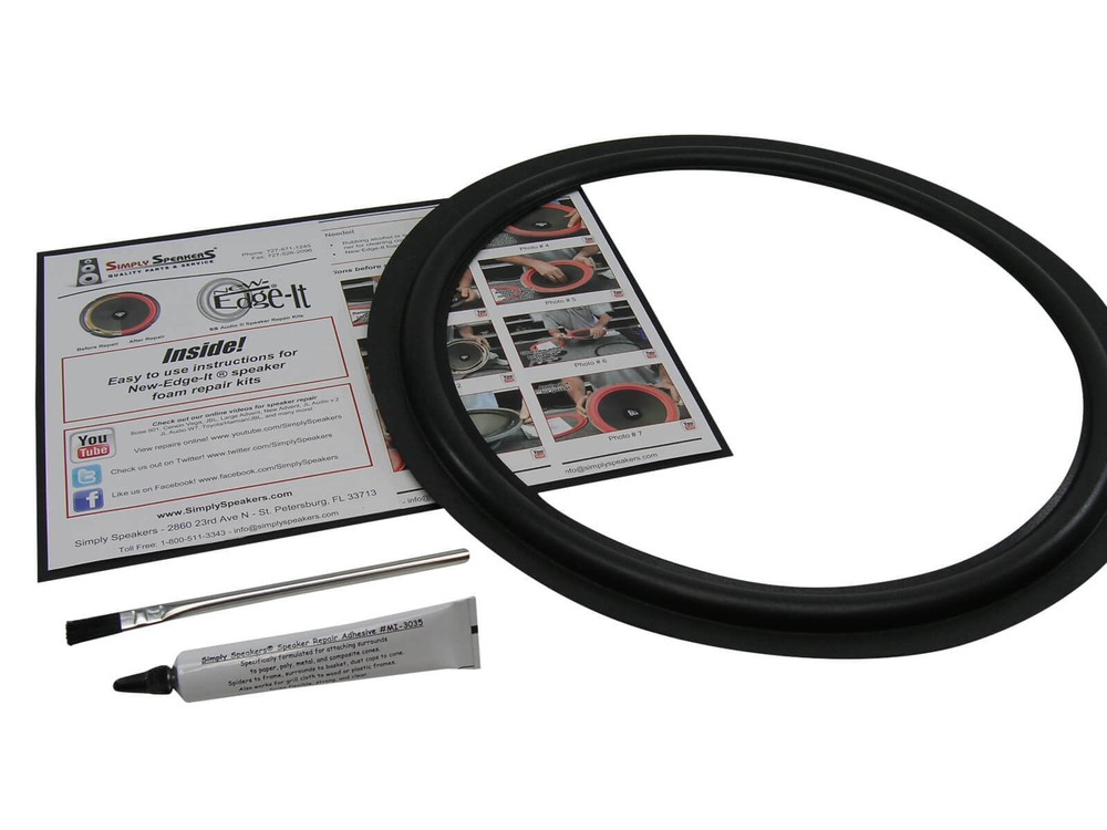 Velodyne VA12BVX10 15″ Subwoofer Speaker Foam Edge Repair Kit (Single)