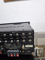 McIntosh C32 Stereo Preamplifier Vintage Serviced Operational