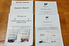 Sherwood S5000 II restoration recap repair service rebuild kit capacitor